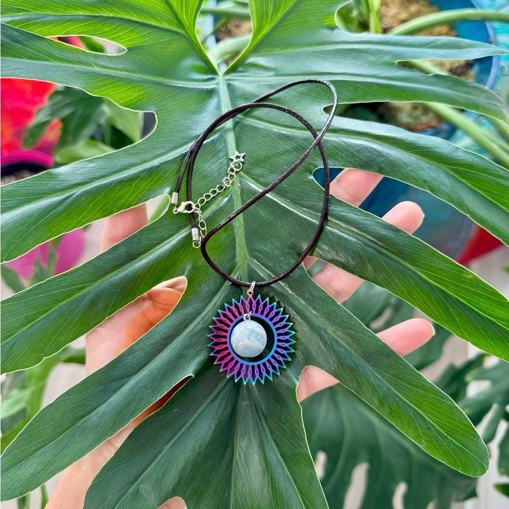 Aquamarine necklace - Picture 2 of 3